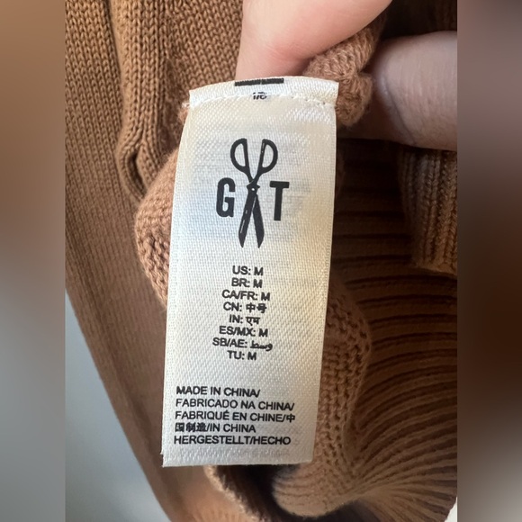 Goodthreads Men's Soft Cotton Quarter Zip Sweater Size Medium Pullover - Picture 11 of 11